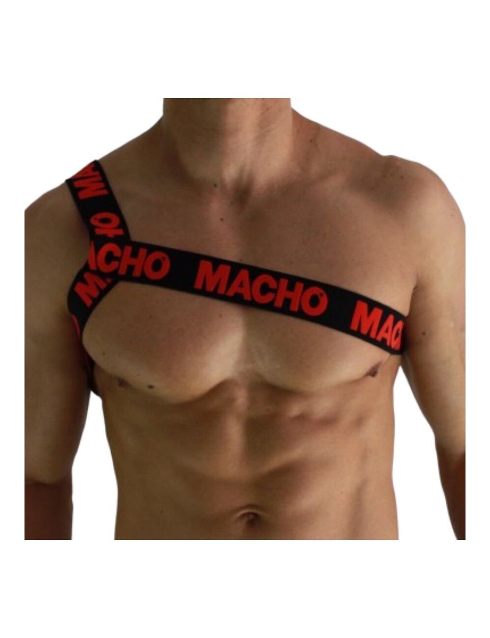 MACHO - ROMAN HARNESS RED L/XL