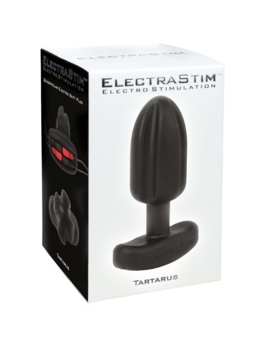 ELECTRASTIM - TARTARUS ANAL PLUG QUADRIPOLAR SILICONE BLACK