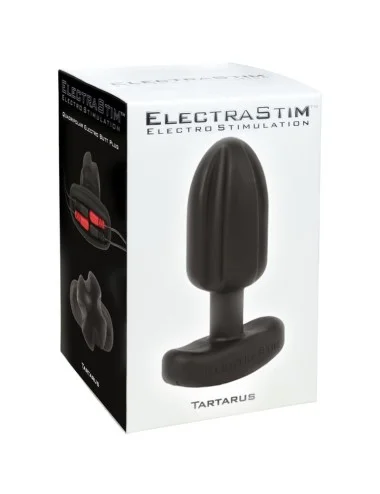 ELECTRASTIM - TARTARUS ANAL PLUG QUADRIPOLAR SILICONE BLACK