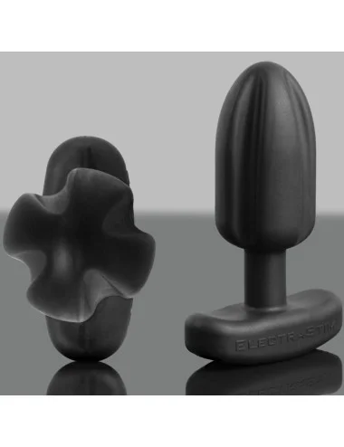 ELECTRASTIM - TARTARUS ANAL PLUG QUADRIPOLAR SILICONE BLACK