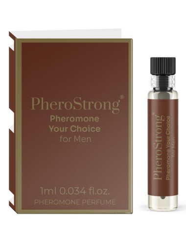 PHEROSTRONG - PHEROMONE PERFUME YOUR CHOICE FOR MEN 1 ML