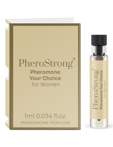 PHEROSTRONG - PHEROMONE PERFUME YOUR CHOICE FOR WOMEN 1 ML