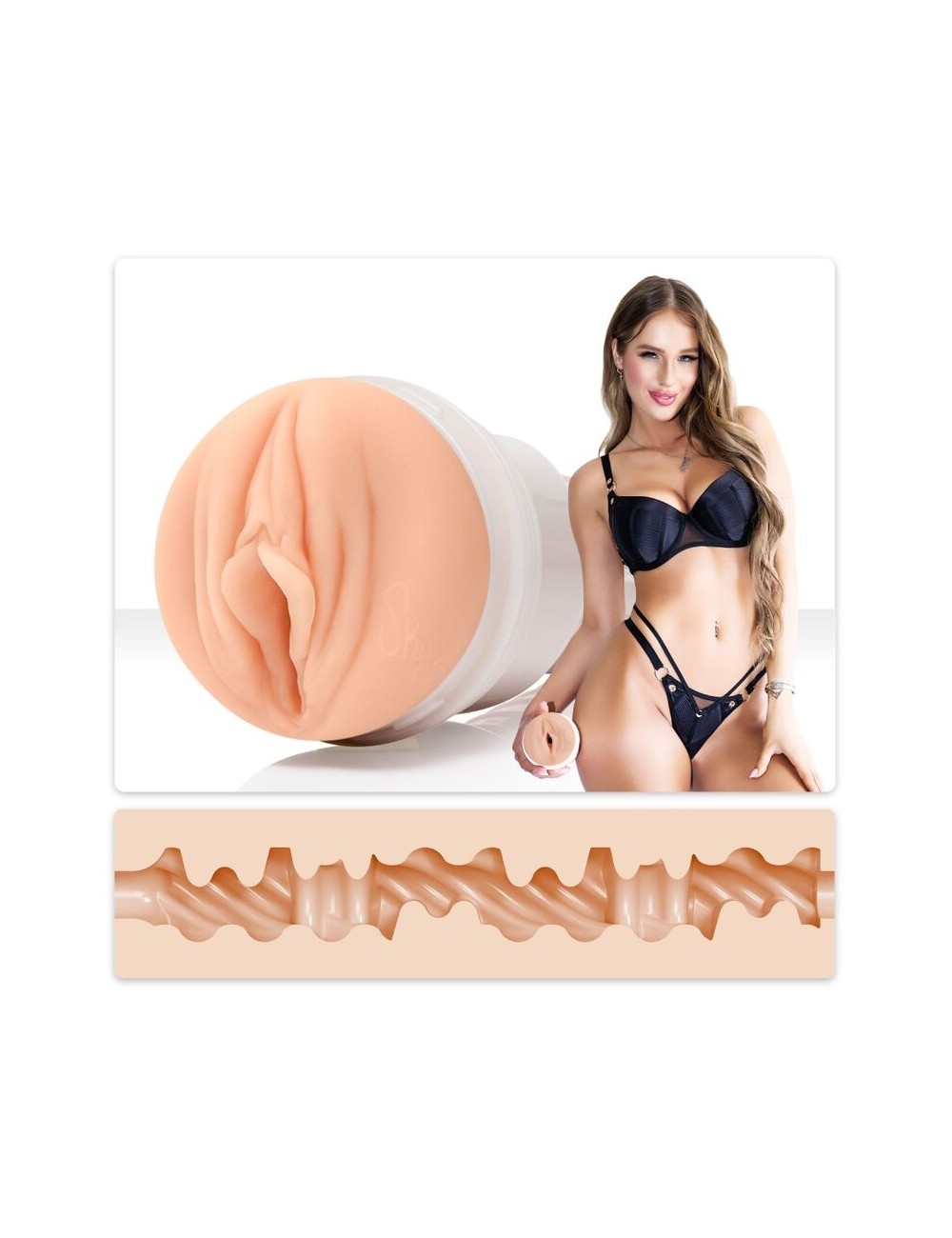 FLESHLIGHT - SKY BRI CELESTIAL VAGINA FLESHLIGHT - SKY BRI CELESTIAL VAGINA
