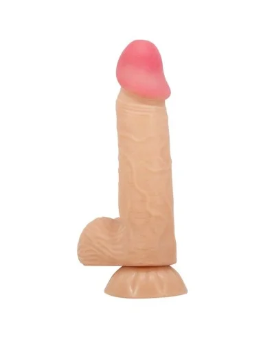 PRETTY LOVE - SLIDING SKIN SERIES REALISTIC DILDO WITH SLIDING SKIN SUCTION CUP 20.6 CM