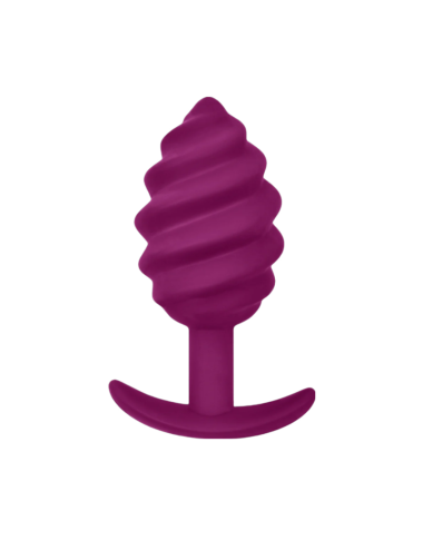 G-VIBE - GPLUG TWIST 2 PURPLE ANAL PLUG