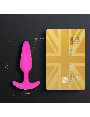 G-VIBE - GPLUG VIBRATOR PLUG ANAL XS FUCHSIA