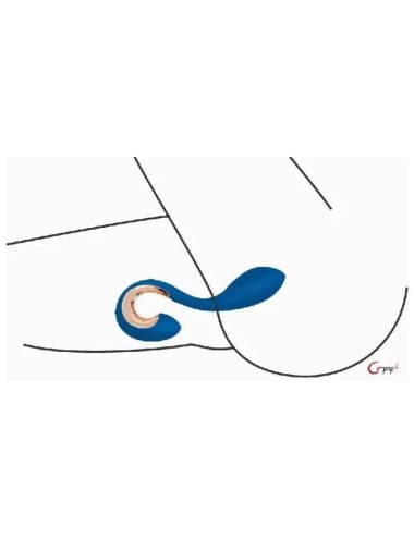 G-VIBE - GPOP 2 G AND P POINT VIBRATOR INDIGO BLUE