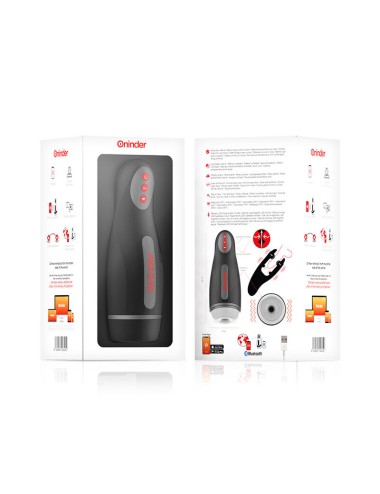 ONINDER - SEOUL RECHARGEABLE MALE MASTURBATOR 10 SPEED - FREE APP