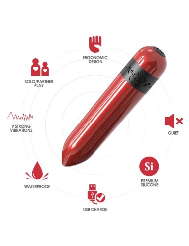 ARMONY - ROCKET VIBRATOR BULLET REMOTE CONTROL FUCHSIA