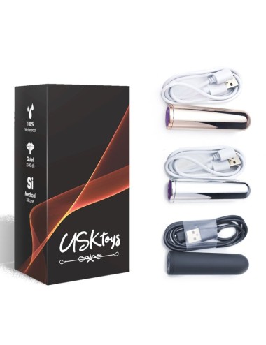ARMONY - VIBRATOR BULLET SILVER 2.1 CM X 7.9 CM