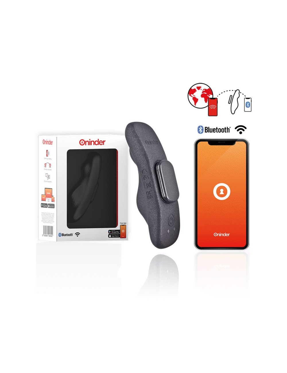 ONINDER - MANILA PANTY RECHARGEABLE VIBRATOR 9 SPEED 9.6 CM X 2.6 CM - FREE APP ONINDER - MANILA PANTY RECHARGEABLE VIBRATOR 9 SPEED 9.6 CM X 2.6 CM - FREE APP