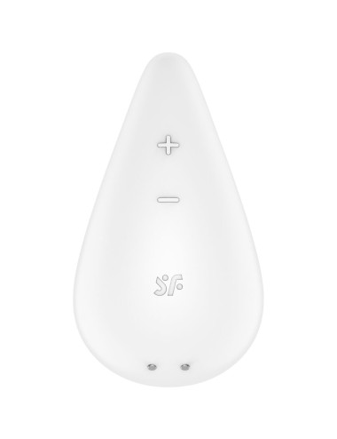 SATISFYER - DEW DROP VIBRATOR LAY-ON WHITE