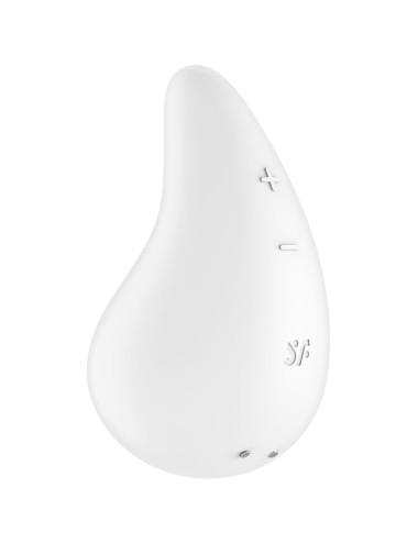 SATISFYER - DEW DROP VIBRATOR LAY-ON WHITE