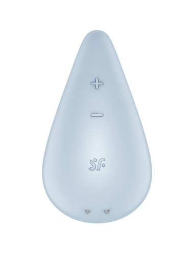 SATISFYER - DEW DROP VIBRATOR LAY-ON BLUE