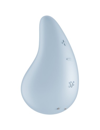 SATISFYER - DEW DROP VIBRATOR LAY-ON BLUE