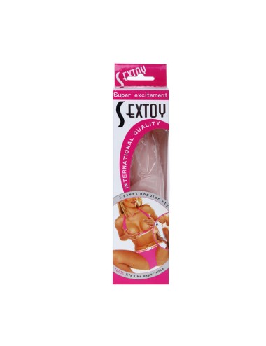 BAILE - REALISTIC SKIN TOUCH SILICONE DILDO 19 CM RANDOM BOX COLOR