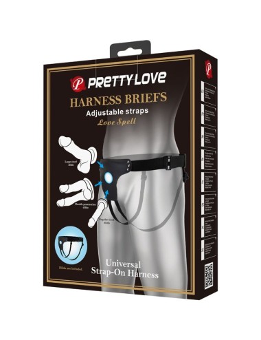 PRETTY LOVE - LOVE SPELL ADJUSTABLE STRAP HARNESS COMPLEMENT