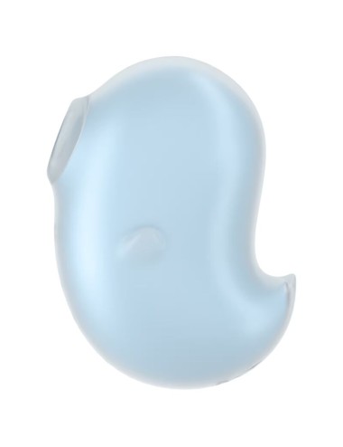 SATISFYER - CUTIE GHOST LAY-ON VIBRATOR LIGHT BLUE
