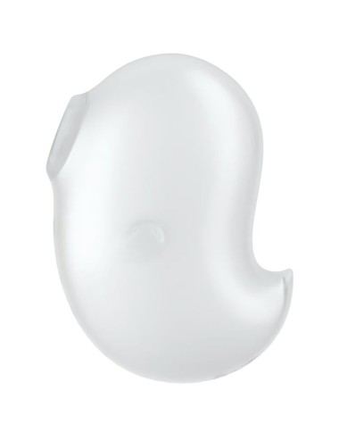 SATISFYER - CUTIE GHOST LAY-ON VIBRATOR WHITE