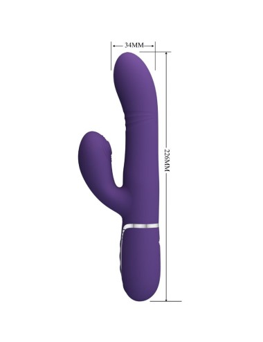 PRETTY LOVE - MULTIFUNCTION G-SPOT VIBRATOR PURPLE