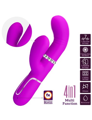 PRETTY LOVE - MULTIFUNCTION G-SPOT VIBRATOR FUCHSIA