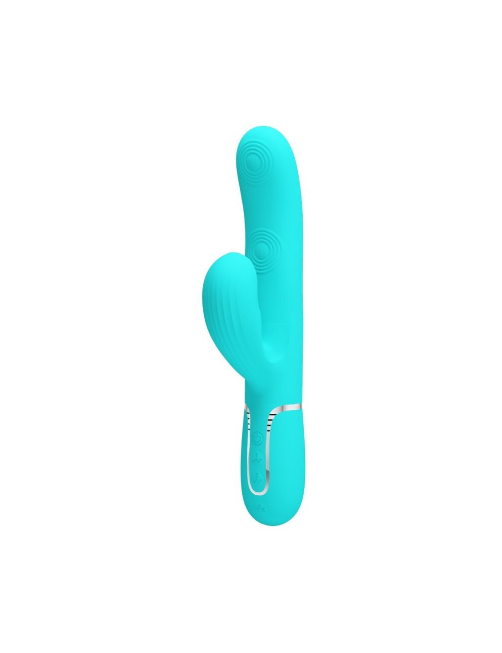 PRETTY LOVE - PERLITA MULTIFUNCTION 3 IN 1 G-SPOT VIBRATOR AQUA GREEN PRETTY LOVE - PERLITA MULTIFUNCTION 3 IN 1 G-SPOT VIBRATOR AQUA GREEN