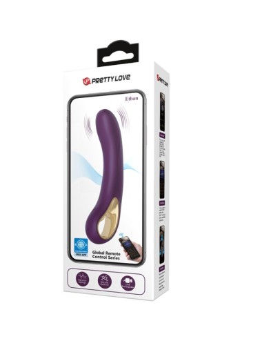 PRETTY LOVE - ETHAN RECHARGEABLE VIBRATOR LILA