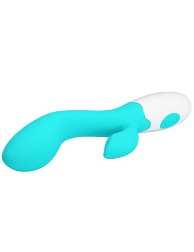 PRETTY LOVE - BRIGHTY G-SPOT VIBRATOR AQUA GREEN