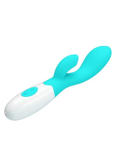 PRETTY LOVE - BRIGHTY G-SPOT VIBRATOR AQUA GREEN
