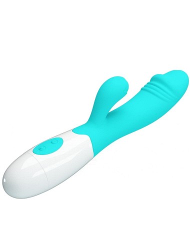 PRETTY LOVE - SNAPPY G-SPOT VIBRATOR AQUA GREEN
