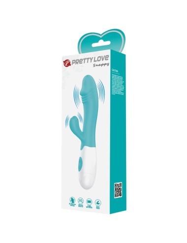 PRETTY LOVE - SNAPPY G-SPOT VIBRATOR AQUA GREEN