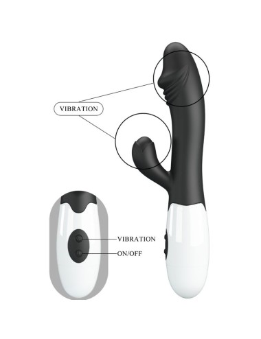 PRETTY LOVE - SNAPPY G-SPOT VIBRATOR BLACK