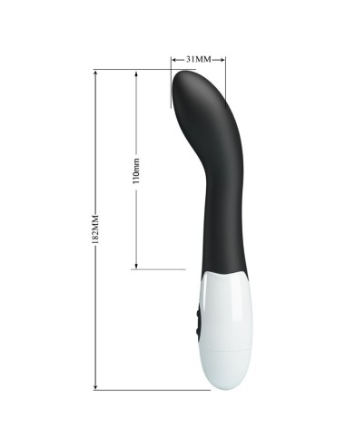PRETTY LOVE - BISHOP G-SPOT VIBRATOR 30 MODES BLACK