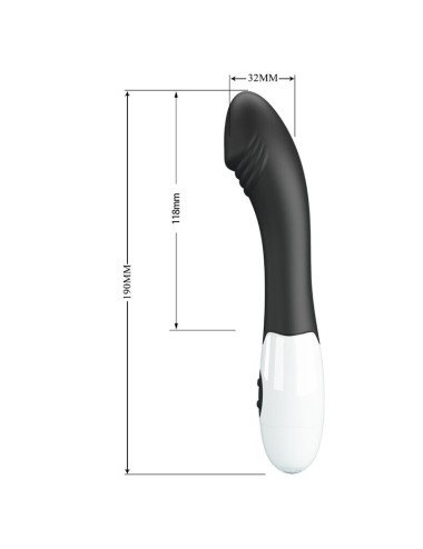 PRETTY LOVE - ELEMENTAL G-SPOT VIBRATOR 30 MODES BLACK