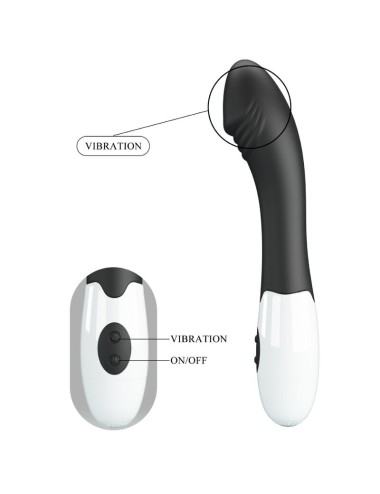 PRETTY LOVE - ELEMENTAL G-SPOT VIBRATOR 30 MODES BLACK