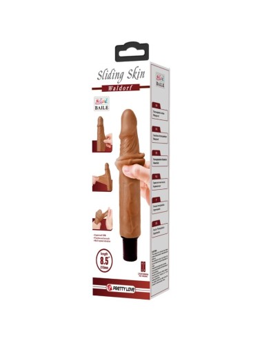 PRETTY LOVE - WALDORF REALISTIC VIBRATOR 18 CM -O- 4 CM