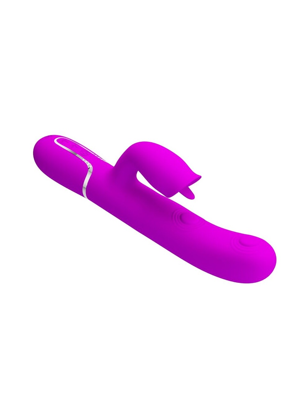 PRETTY LOVE - RABBIT VIBRATOR WITH LICKING FUCHSIA PRETTY LOVE - RABBIT VIBRATOR WITH LICKING FUCHSIA