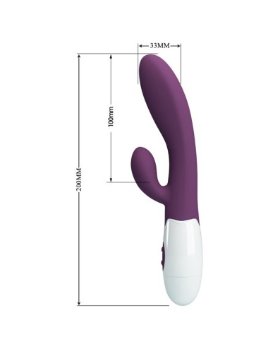 PRETTY LOVE - ALVIS RABBIT VIBRATOR & PURPLE G-SPOT