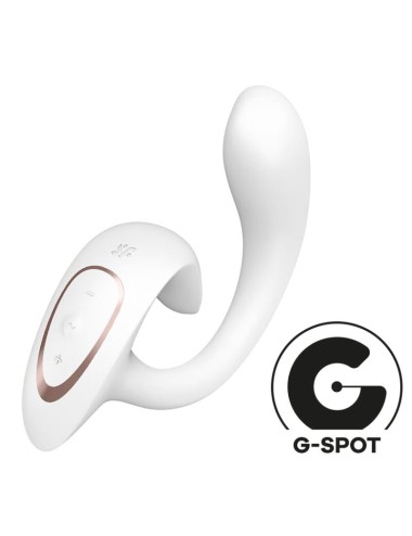 SATISFYER - G FOR GODDESS 1 RABBIT VIBRATOR WHITE