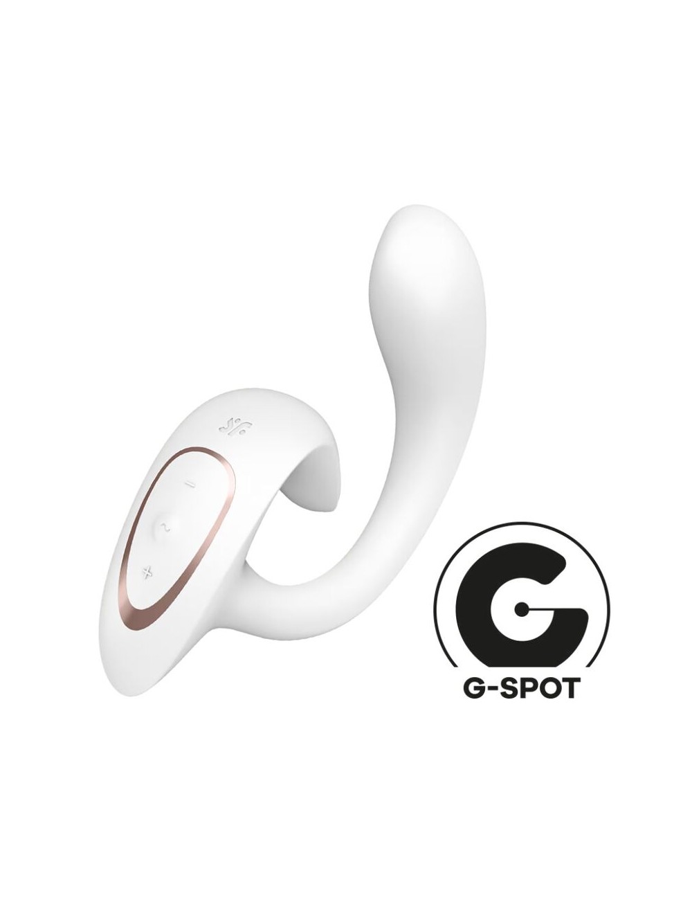 SATISFYER - G FOR GODDESS 1 RABBIT VIBRATOR WHITE