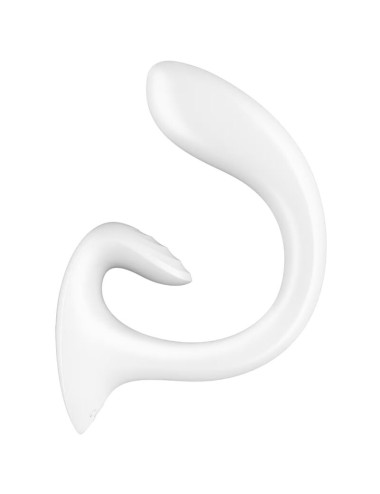 SATISFYER - G FOR GODDESS 1 RABBIT VIBRATOR WHITE