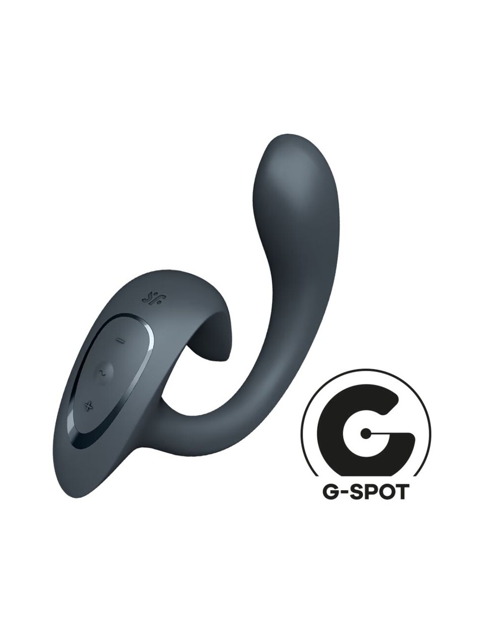 SATISFYER - G FOR GODDESS 1 RABBIT VIBRATOR DARK GRAY SATISFYER - G FOR GODDESS 1 RABBIT VIBRATOR DARK GRAY