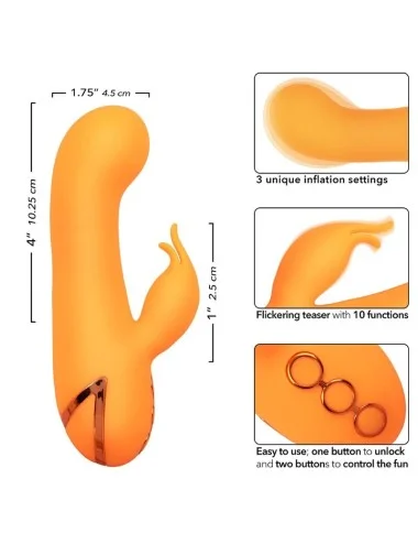 CALEXOTICS - MONTECITO MUSE VIBRATOR RABBIT ORANGE BY CALIFORNIA DREAMING