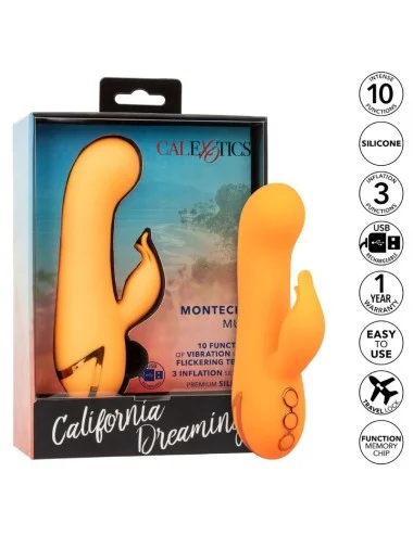CALEXOTICS - MONTECITO MUSE VIBRATOR RABBIT ORANGE BY CALIFORNIA DREAMING
