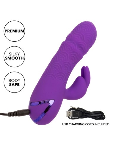 CALEXOTICS - MANHATTAN BEACH MARVEL VIBRATOR RABBIT PURPLE BY CALIFORNIA DREAMING