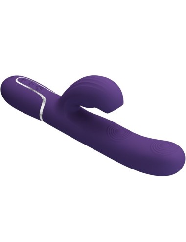 PRETTY LOVE - PERLITA G-SPOT VIBRATOR 3 IN 1 MULTIFUNCTION PURPLE