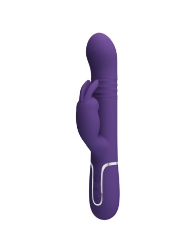 PRETTY LOVE - COALE RABBIT VIBRATOR 4 IN 1 PURPLE