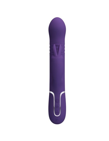 PRETTY LOVE - COALE RABBIT VIBRATOR 4 IN 1 PURPLE