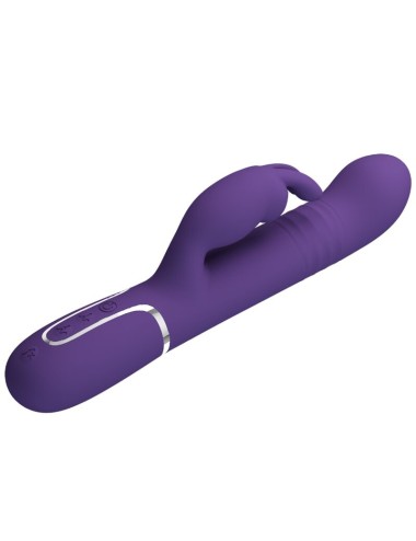 PRETTY LOVE - COALE RABBIT VIBRATOR 4 IN 1 PURPLE