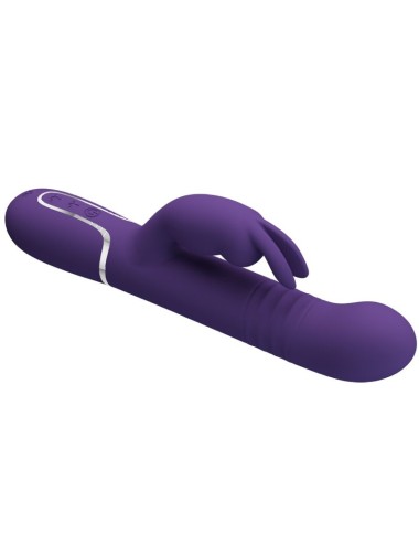 PRETTY LOVE - COALE RABBIT VIBRATOR 4 IN 1 PURPLE